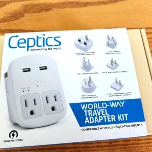 Ceptics Travel Adapter